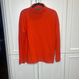 French Connection bright orange oversized size small shirt, Never Worn